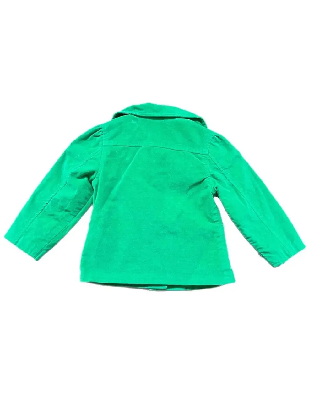 GYMBOREE Kelly Green Pea Coat‎ for Toddlers - Sz XS (4)